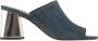 Högl Blauwe Platte Sandalen Joyce Mules Blue Dames - Thumbnail 1