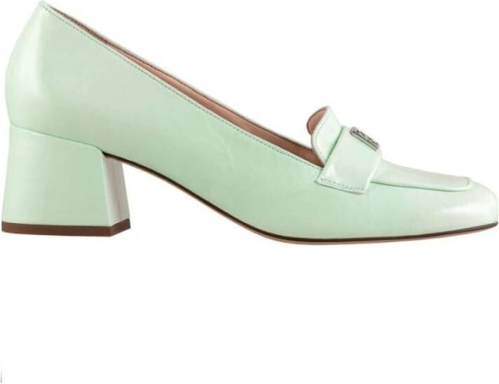 Högl Elegant Loafer Pumps Green Dames