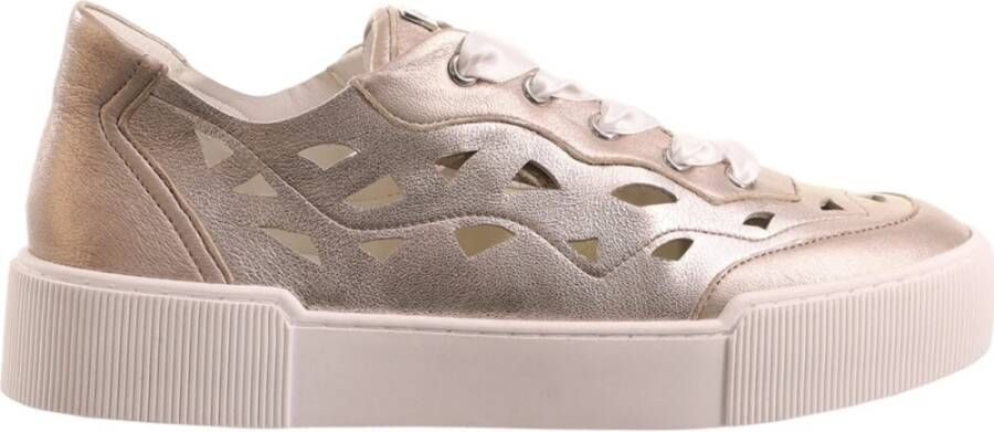 Högl Metallic Sneakers voor Vrouwen Brown Dames