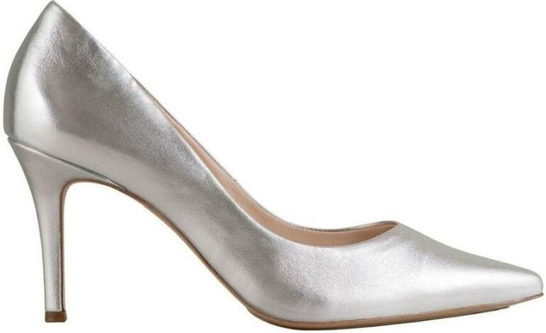 Högl Glanzende Klassieke Leren Pumps Gray Dames