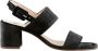 Högl Purity 9-105542-0100 Zwarte Leren Suède Sandalen Zwart Dames - Thumbnail 2