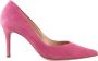 Högl Stijlvolle Roze Suede Pumps Roze Dames - Thumbnail 1