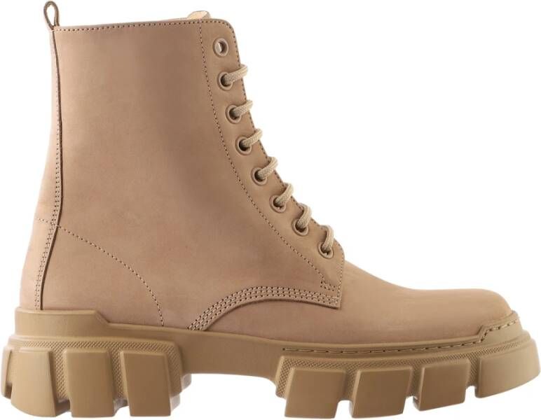 Högl Utility-Style Enkellaars Brown Dames