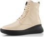 Hogl 103950 Volwassenen VeterlaarzenHalf hoge schoenen Kleur Wit beige - Thumbnail 2