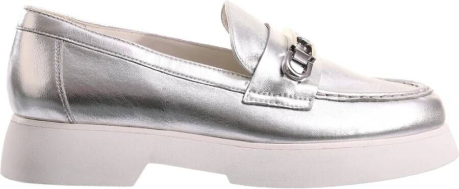 Högl Zilveren Loafers voor Vrouwen Gray Dames