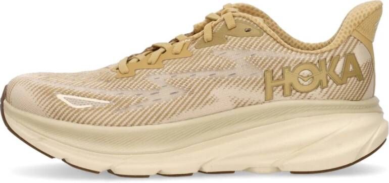 Hoka One Ademende Mesh Buitenschoen Beige Heren