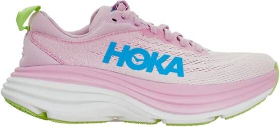 Hoka One Bondi 8 Hardloopschoenen Pink Dames