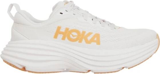 Hoka One Bondi 8 Hardloopschoenen White Dames