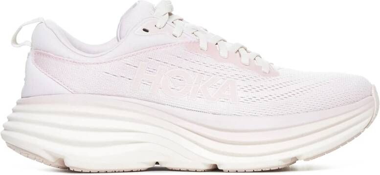 Hoka One Roze Bondi Dames Sneakers Pink Dames