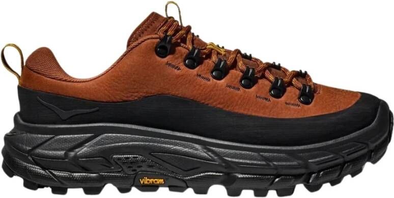 Hoka One Bruine Sneakers met Vibram -zool Brown Heren