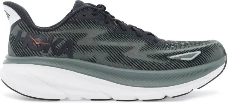 Hoka One Clifton 9 Sneakers Gray Heren