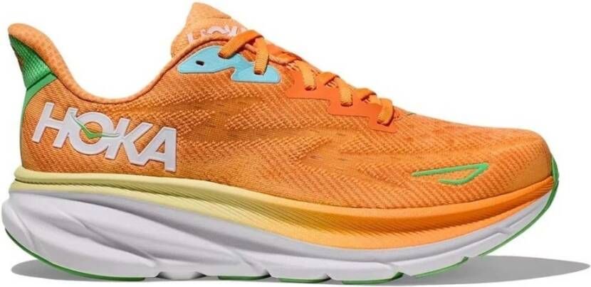 Hoka One Clifton 9 Sneakers Orange Heren