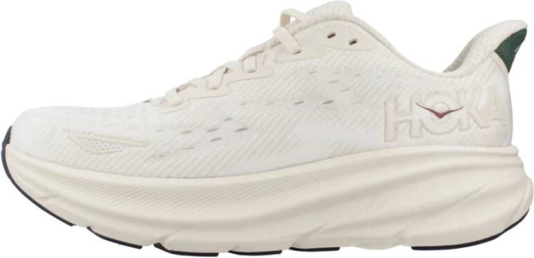 Hoka One Clifton 9 Sneakers White Heren