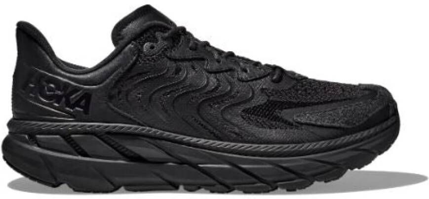 Hoka One Clifton LS Unisex Zwart Asfalt Black Heren