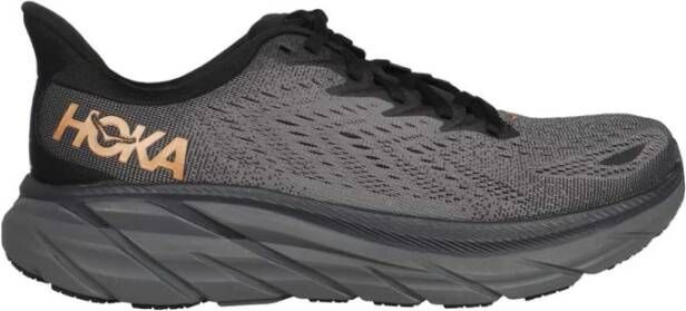 Hoka One Contrasterende lage sneakers Gray Dames