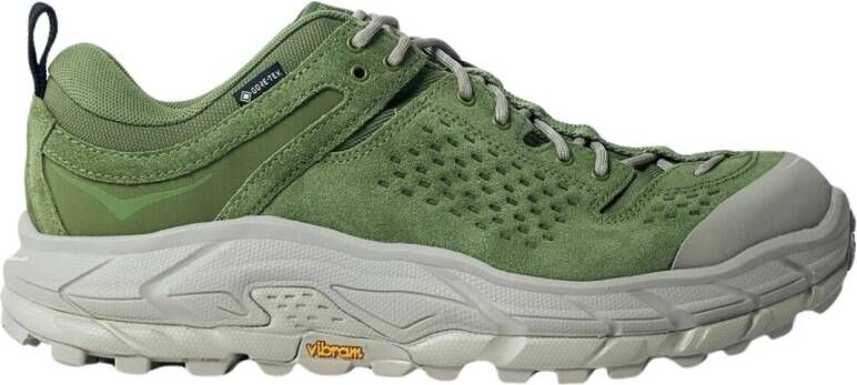 Hoka One Gore-Tex Sneakers met Vibram-zool Green Heren