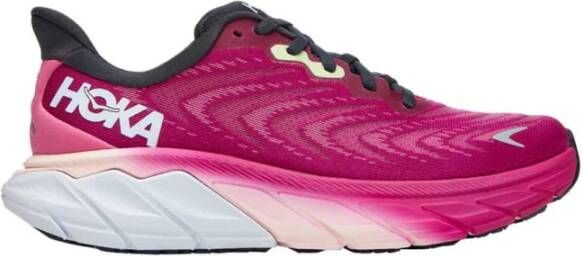 Hoka One Gradient Lage Sneakers Pink Dames