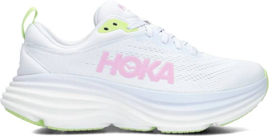 HOKA Lage Sneakers Dames Bondi 8 Maat: 39 1 3 Materiaal: Textiel Kleur: Grijs