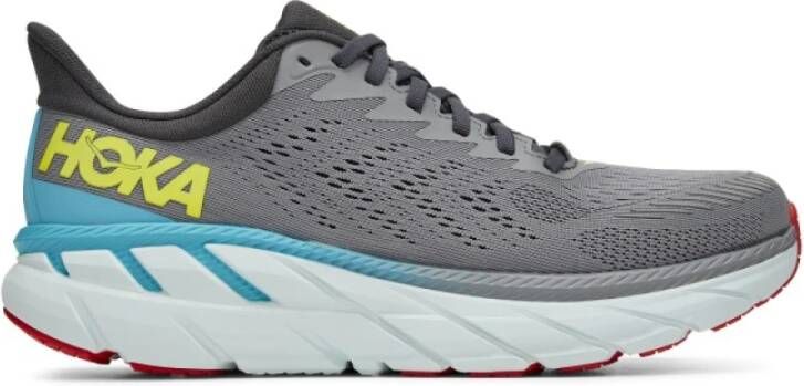 Hoka One Heren Clifton 7 Hardloopschoenen Gray Heren