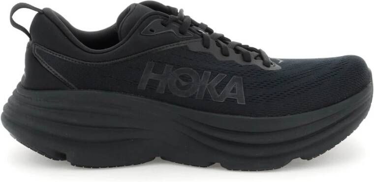 Hoka One Hopara Sneakers met Quick-Lace System Black Heren