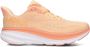 Hoka One Koraal Textiel Sneakers Clifton 9 Orange Dames - Thumbnail 1