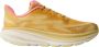 Hoka One Logo Applique Sneakers met Contrast Tussenzool Orange Heren - Thumbnail 1