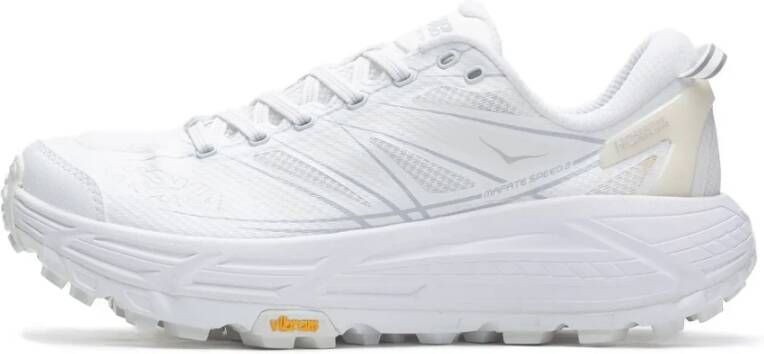 Hoka One Ade de Mesh Sneakers met TPU Details White