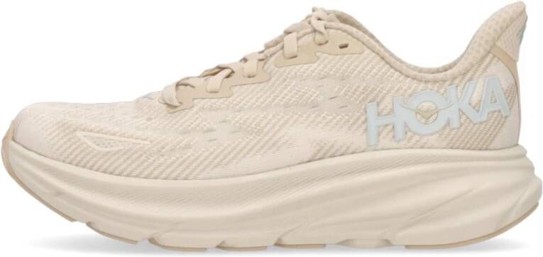 Hoka One Outdoor Sandaal Clifton 9 Beige Dames