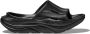 Hoka One Snel Drogende Recovery Sliders met Geventileerde Groeven Black - Thumbnail 1