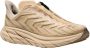 Hoka One Clifton hardloopschoenen in Ecru kleur Beige - Thumbnail 1