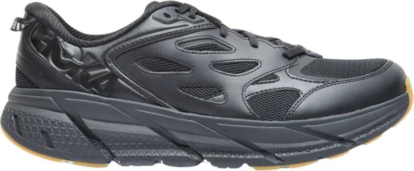 Hoka One Zwarte Sneakers Ultiem Comfort Stijl Black Heren