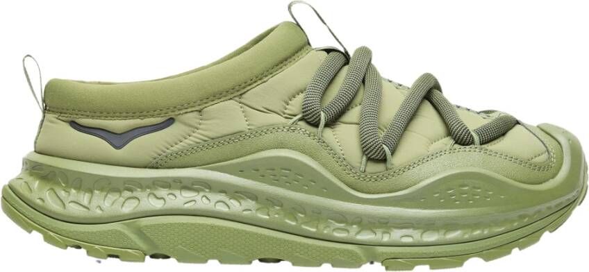 Hoka One Sneakers Green Heren