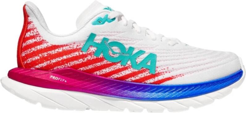 HOKA Women's Mach 5 Hardloopschoenen Regular wit