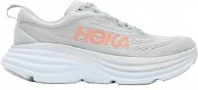 HOKA Women's Bondi 8 Hardloopschoenen Regular grijs