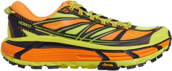 Hoka One Snelle Trail Hardloopschoenen Orange Heren