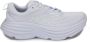 Hoka One Stoffen Sneaker met Ronde Neus White Dames - Thumbnail 4