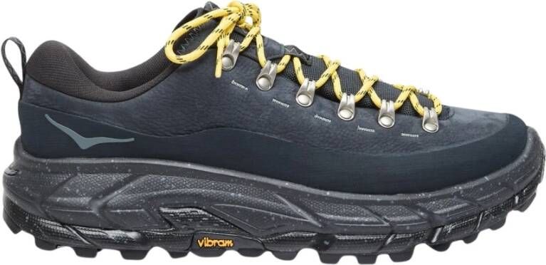 Hoka One Summit Leren Sneakers Black Heren