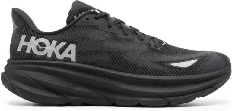 Hoka One Ademende Clifton 9 Sneakers Black Heren