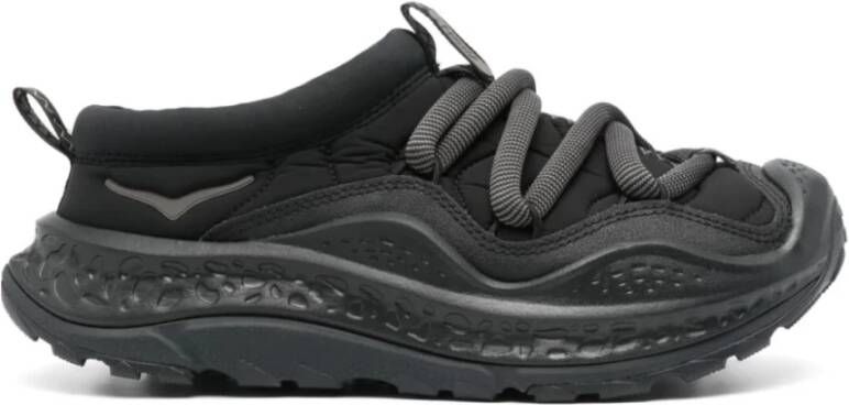 Hoka One Zwarte hardloopschoenen voor heren Black Heren