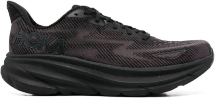 Hoka One Zwarte hardloopschoenen voor heren Black Heren