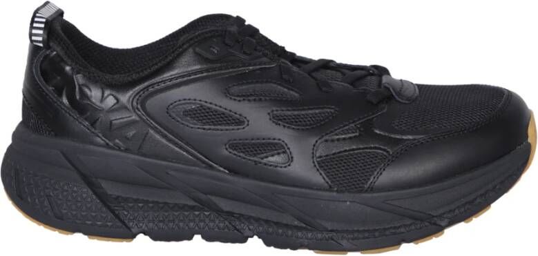 Hoka One Zwarte Sneakers Ultiem Comfort Stijl Black Heren