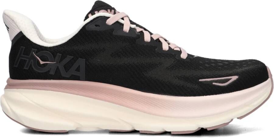 HOKA Lage Sneakers Dames Clifton 9 Maat: 37 1 3 Materiaal: Textiel Kleur: Zwart