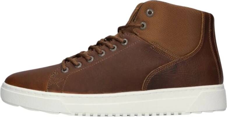 Hub Heren Hoge Sneakers Murrayfield 3.0 Brown Heren