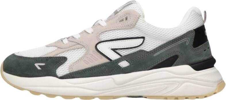 Hub Grid | off white sage green Wit Suede Lage sneakers Heren - Foto 2