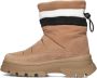 BOSS Enkelboots Dames Foster Maat: 38 Materiaal: Leer Kleur: Beige - Thumbnail 3