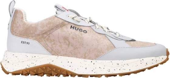 Hugo Boss Beige Kane Runner Sneakers Beige Heren