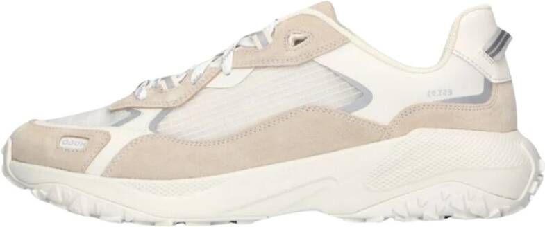 Hugo Boss Beige Suède Lage Sneakers Go1St Beige Heren