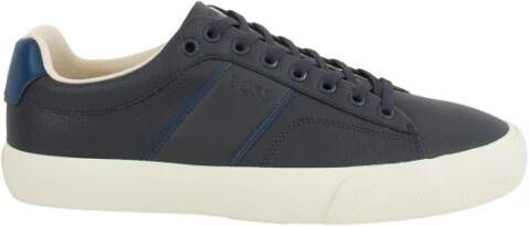 Hugo Boss Blauwe Sneaker voor Stijlvolle Look Blue Heren