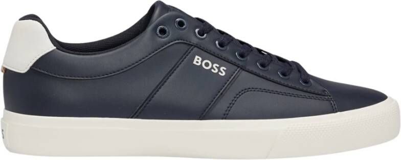 Hugo Boss Blauwe Sneakers Aiden Tenn Flpp Blue Heren