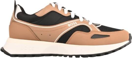 Hugo Boss Casual Bicolor Sneakers met Eco-Lederen Details Multicolor Heren